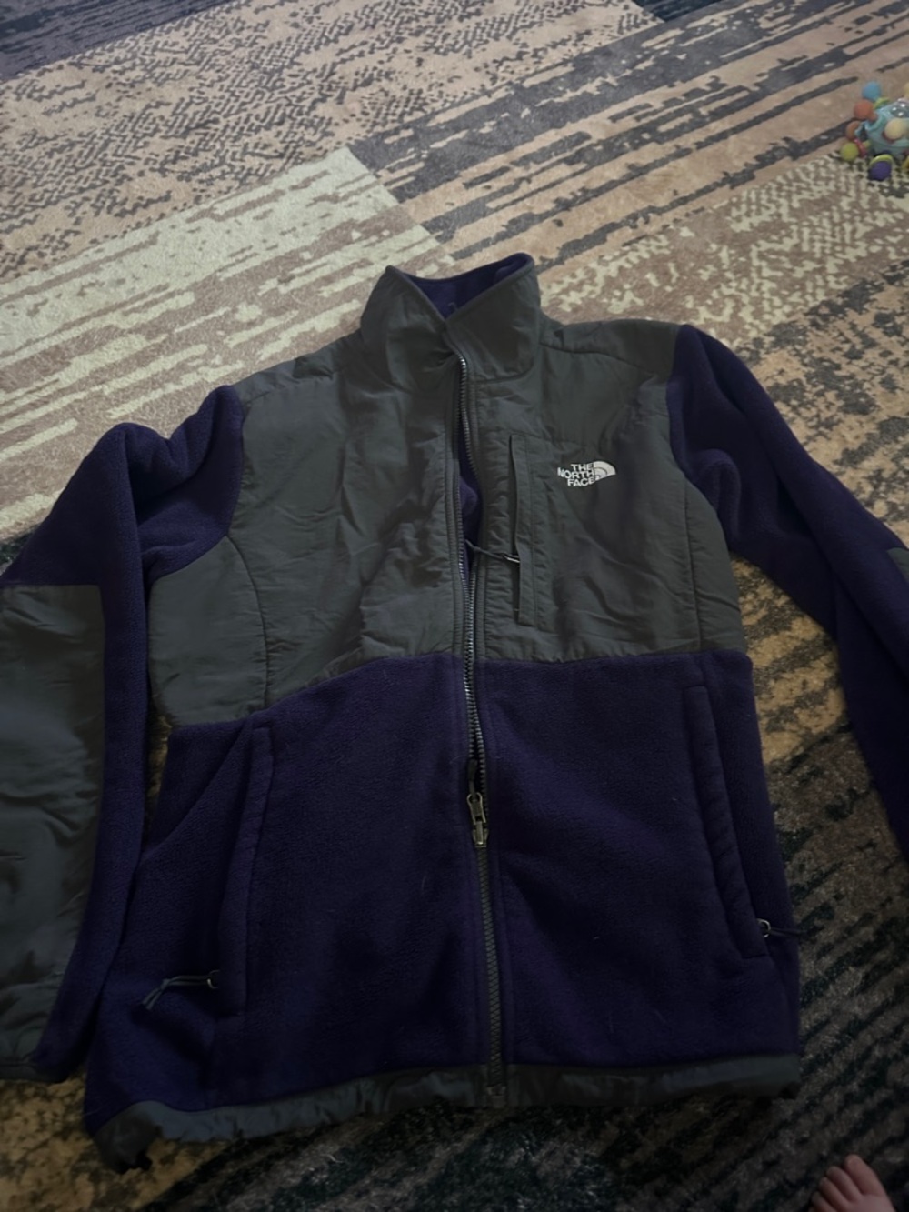 The North Face Purple Fleece Full-Zip Jacket